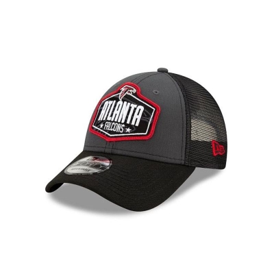 Atlanta Falcons Gorra | New Era NFL Draft 9forty Adjustable Cap Mexico - Grises